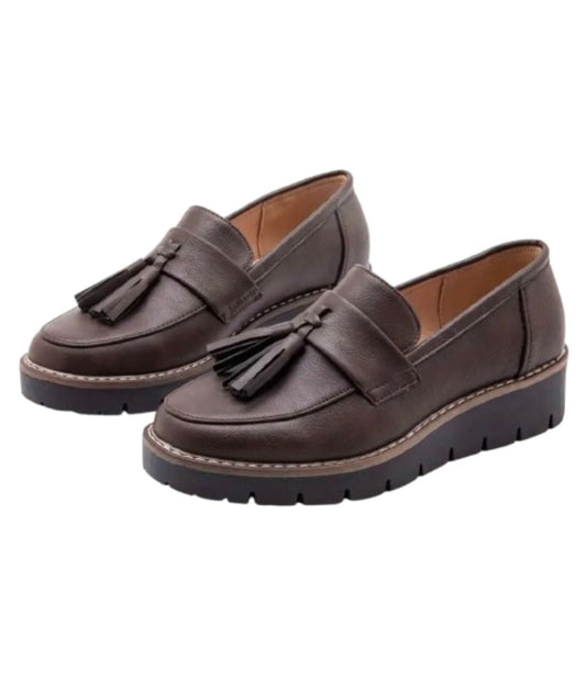 Mocassins À Enfiler À Glands Pour Femme