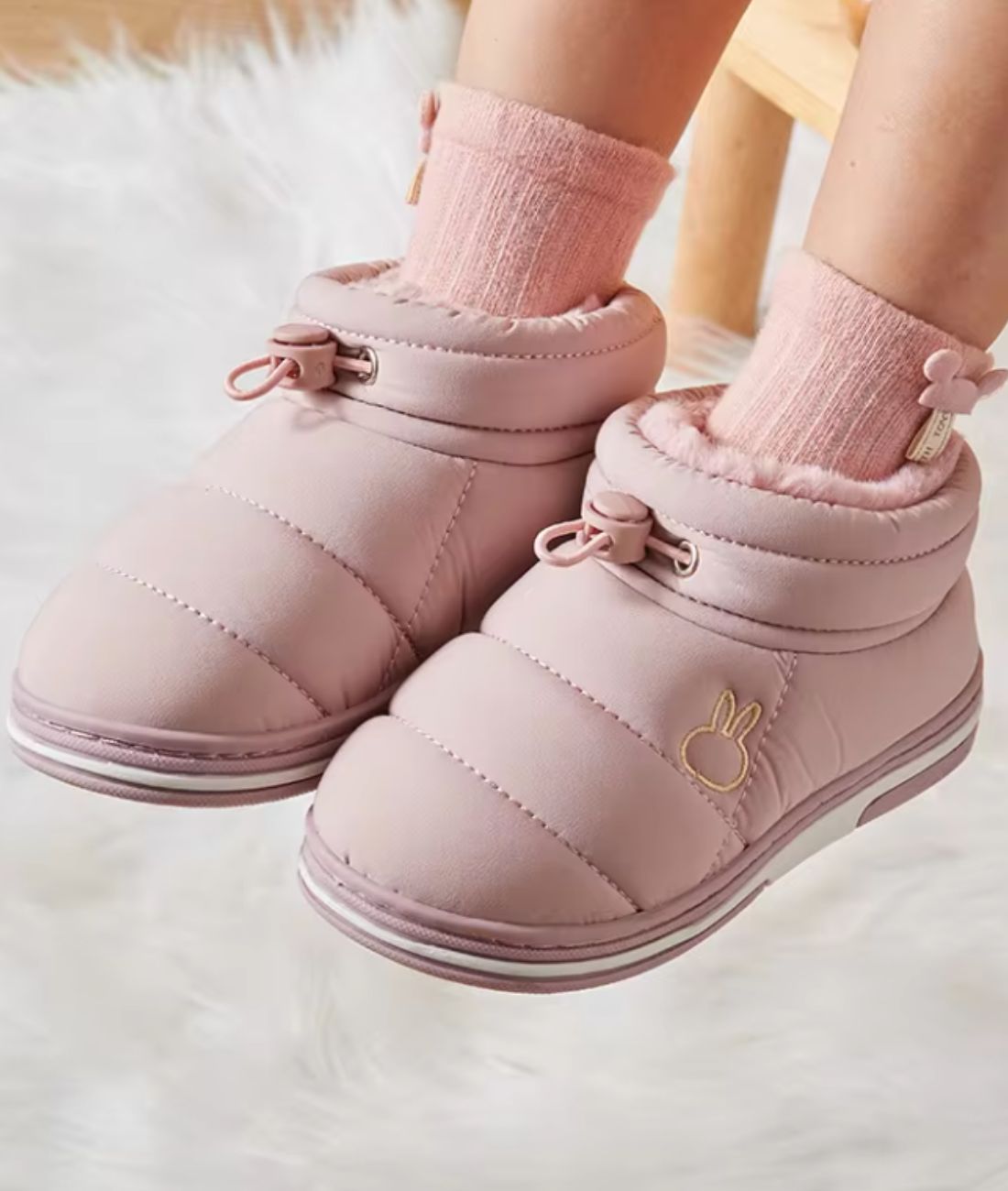 Mocassins Fourrés Pour Fille