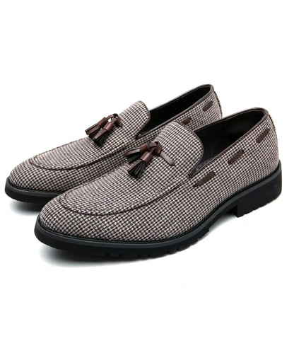 Mocassins À Gland Type Bateau Pour Homme