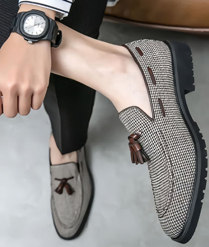 Mocassins À Gland Type Bateau Pour Homme