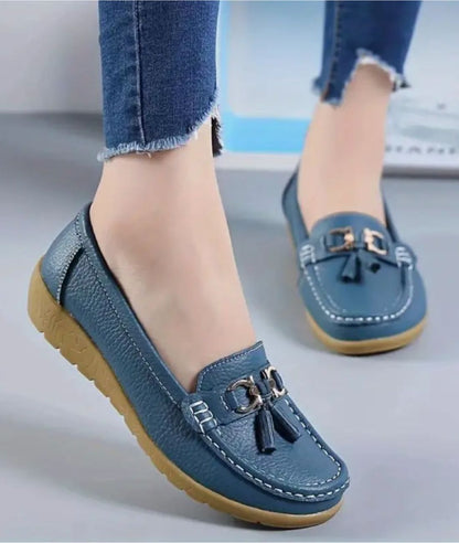 Mocassins À Glands À Inspiration Bateau Pour Femme