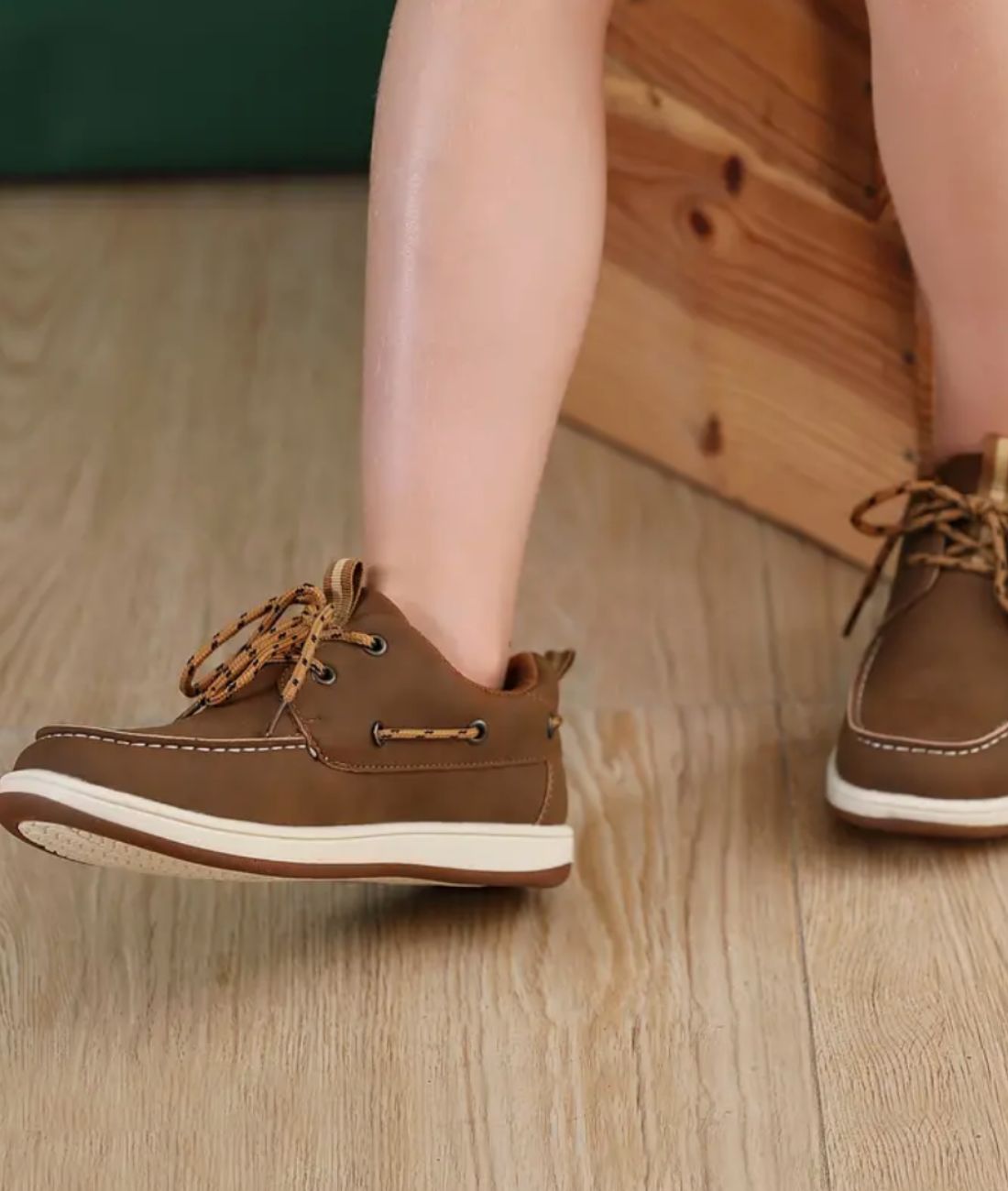 Mocassins Habillés À Lacets Élastiques Pour Garçons