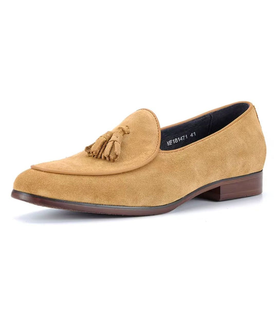 Mocassins Indiens En Suédine Pour Homme