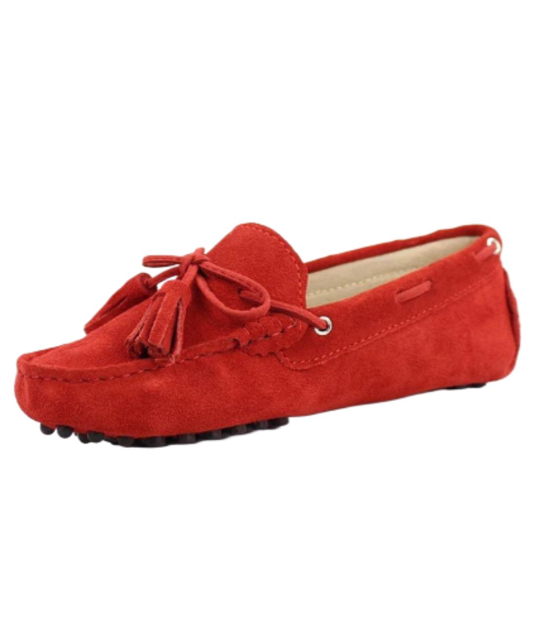 Mocassins Indiens À Franges Et Boucles