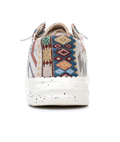 Mocassins Indiens À Motifs Ethniques