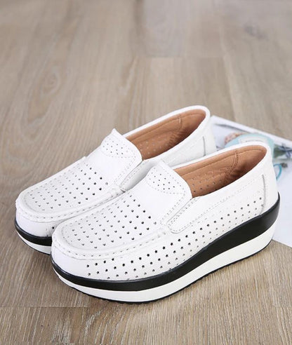 Mocassins Orthopédiques Antichoc en Effet cuir Pour Femme