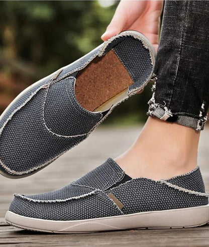 Mocassins Orthopédiques Avec Coutures Apparentes Pour Homme