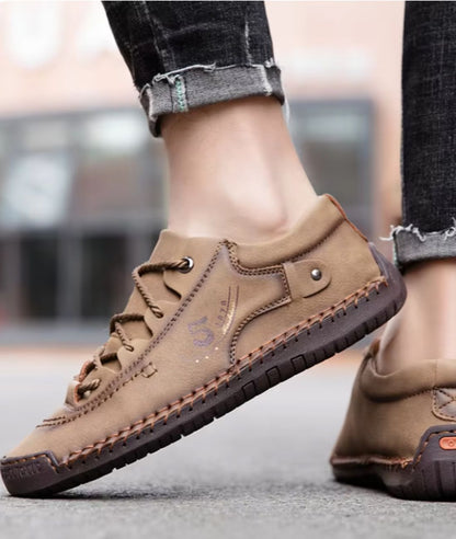 Mocassins Orthopédiques en Effet cuir Pour Homme
