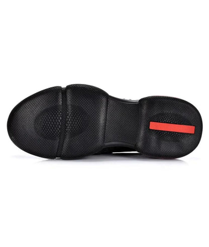 Mocassin Orthopédique en Effet cuir Noir Profond – Femme
