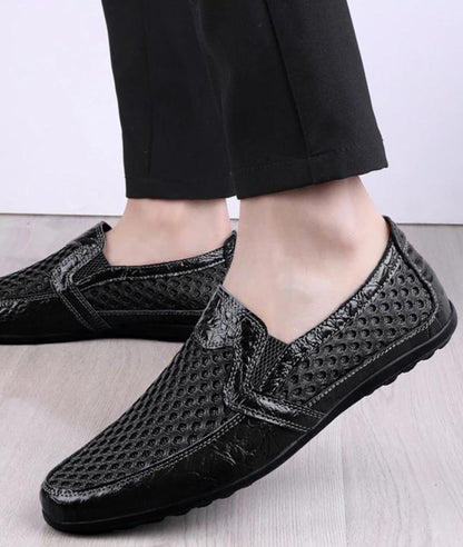 Mocassins Orthopédiques En Maille Respirante Type Sneakers