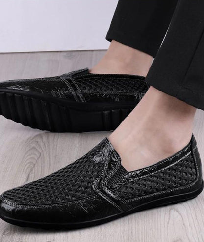Mocassins Orthopédiques En Maille Respirante Type Sneakers