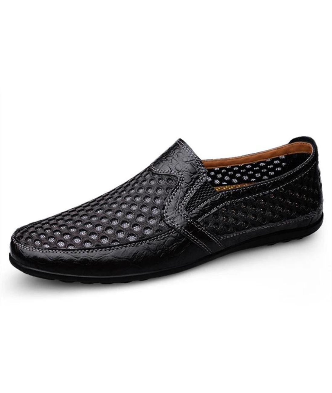Mocassins Orthopédiques En Maille Respirante Type Sneakers
