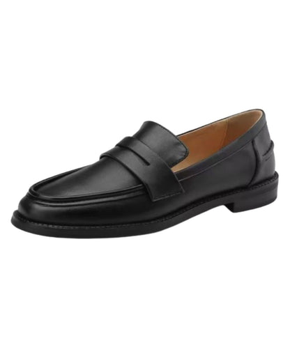 Mocassins À Petit Talon Épais Pour Femme