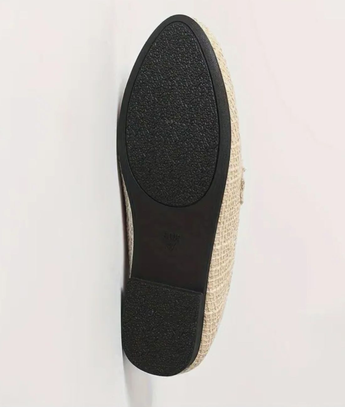 Mocassins Plats Avec Perles Blanches Pour Femme