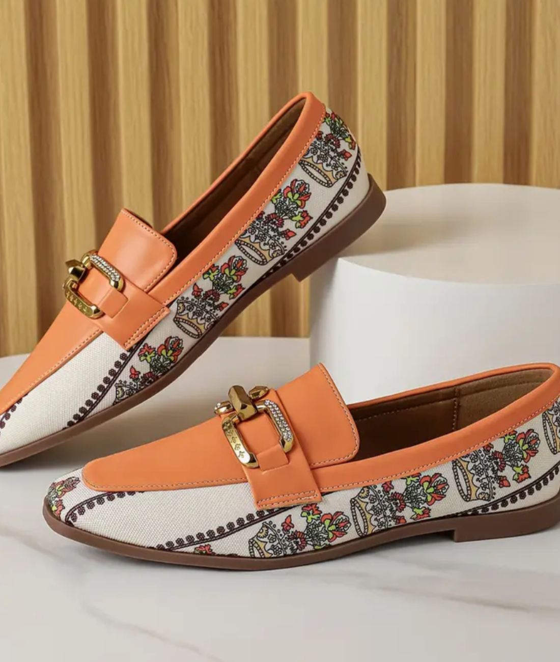 Mocassins Plats Avec Des Couleurs Variées Pour Femme