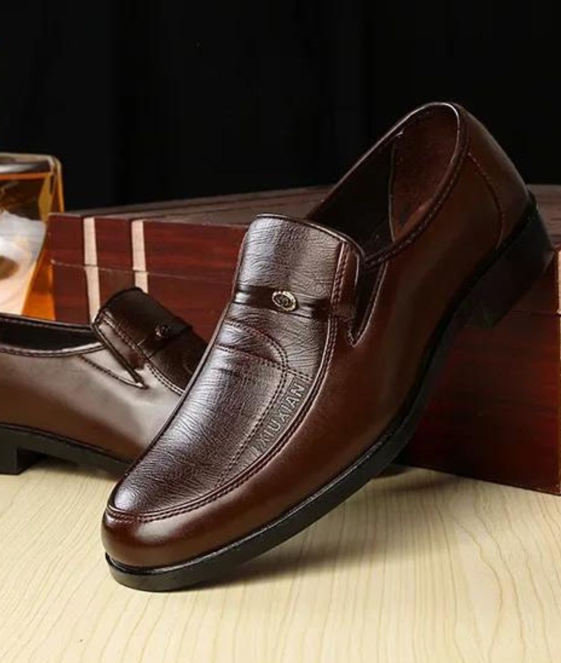 Mocassins Raffinés en Effet cuir Synthétique Pour Homme