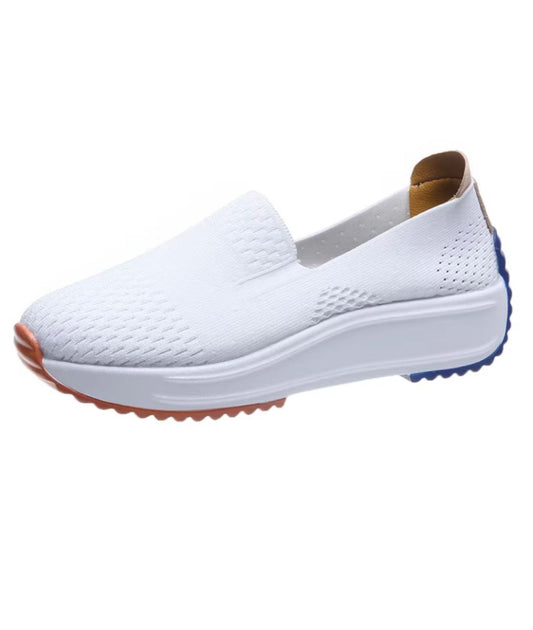 Mocassins Respirants À Semelles Compensées