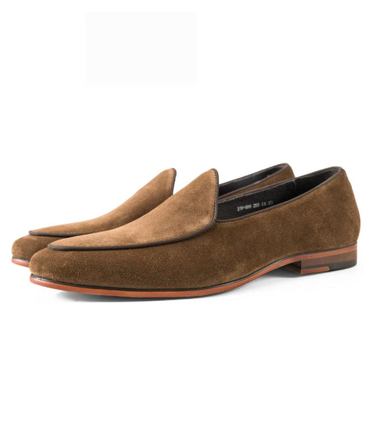Mocassins Simples À Talons Et Semelle Épaisse