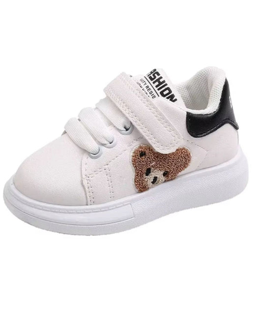 Mocassins Effet cuir Têtes D’animaux Pour Premier Âge