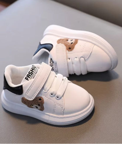 Mocassins Effet cuir Têtes D’animaux Pour Premier Âge