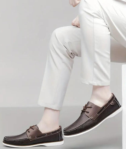 Mocassins Style Bateau En Suédine Pour Homme