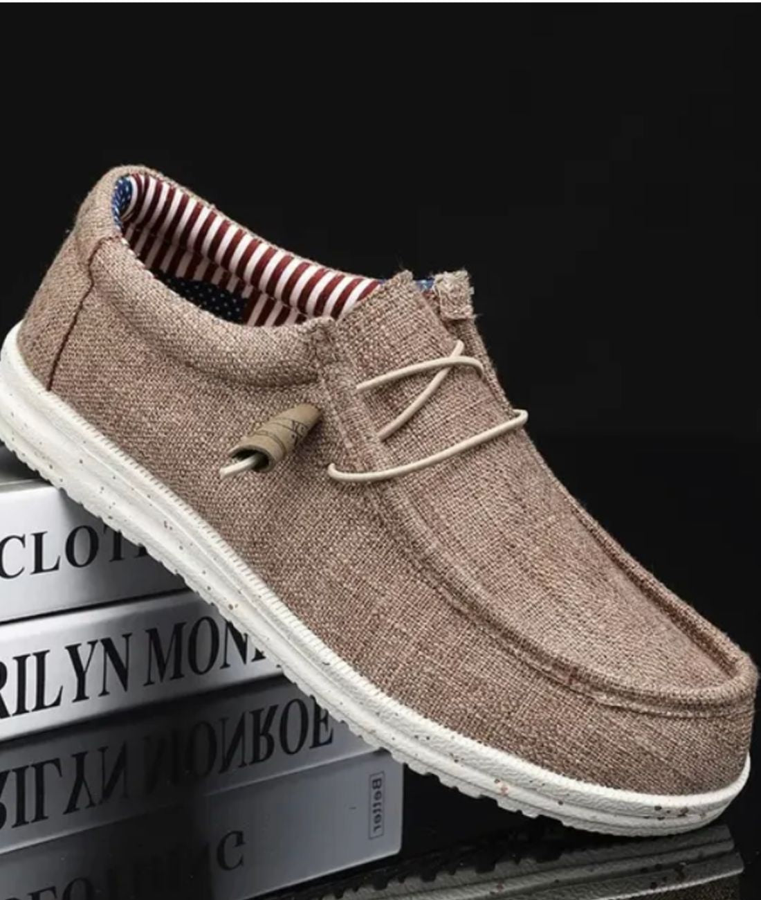 Mocassins Style Bateau À Lacets Tendance Pour Homme