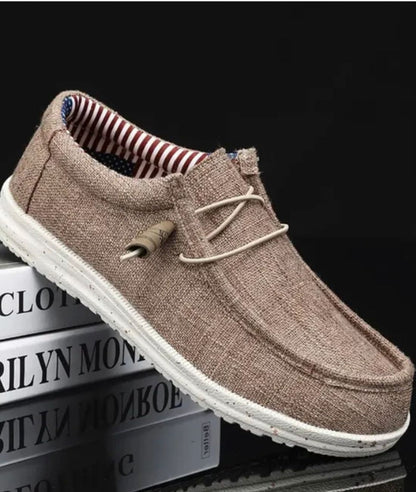 Mocassins Style Bateau À Lacets Tendance Pour Homme