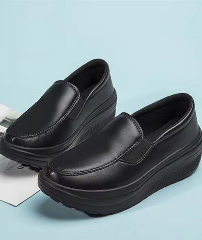 Mocassins À Talons Compensés Pour Femme