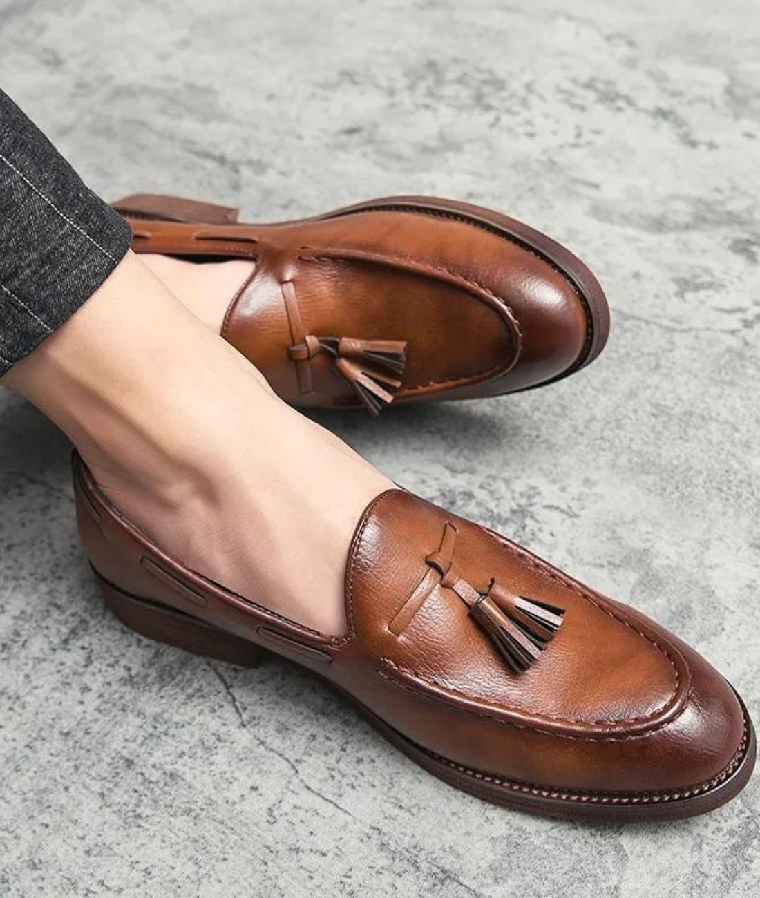 Mocassins Tendance À Glands